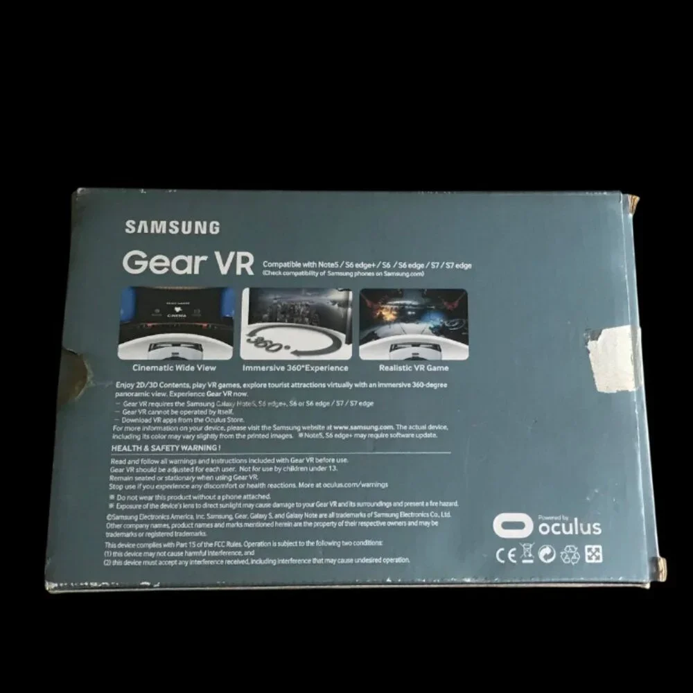 Samsung Gear VR Headset – Lightly Used | Oculus Powered | Original Box Included